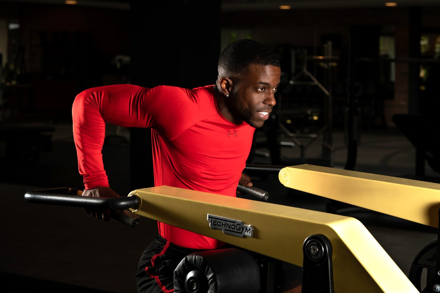 Tommy Halman training